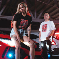 Thumbnail for TYPE R CAMO BOX TEE - BLACK