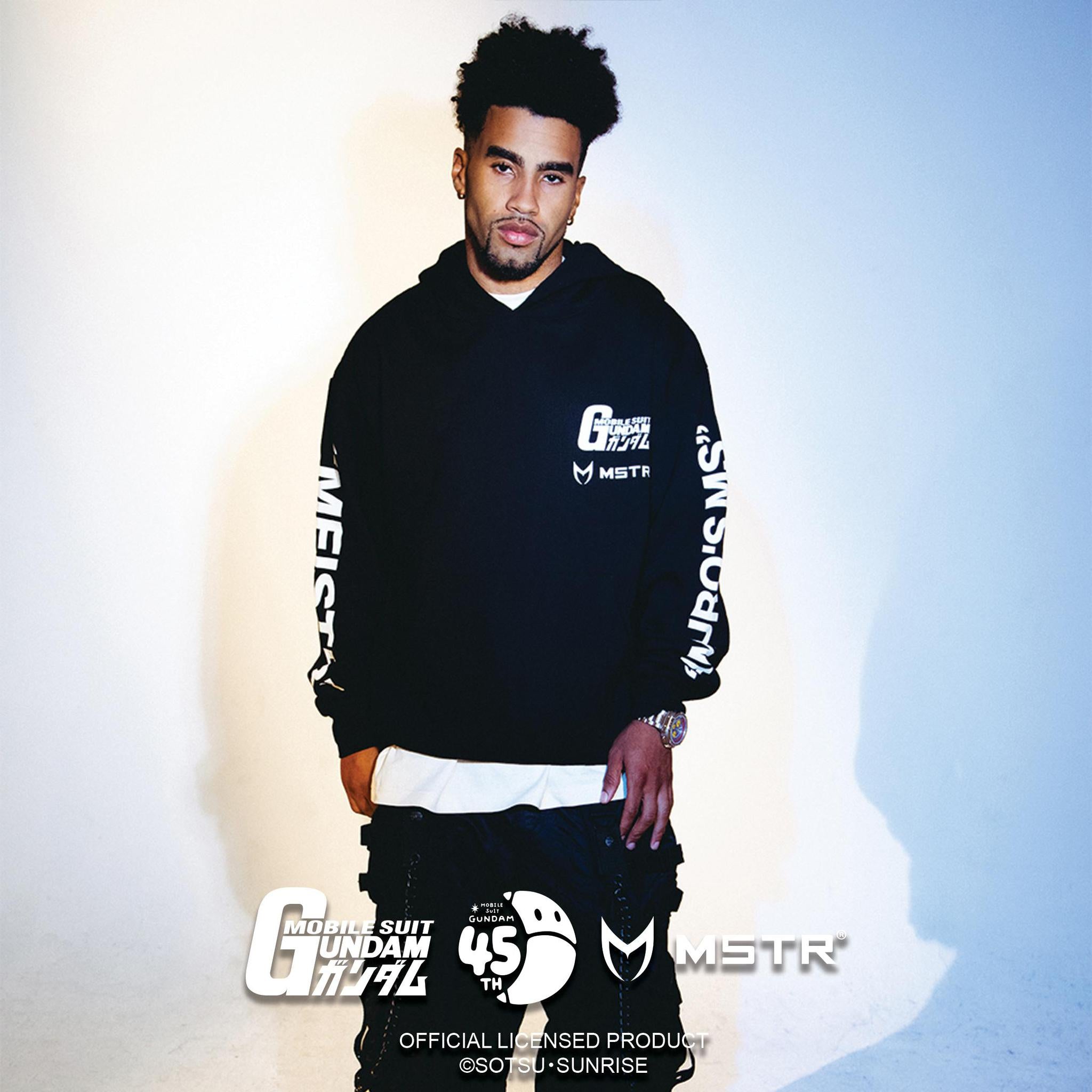 GUNDAM HOODIE: AMURO BLACK