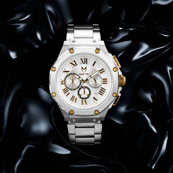 AM1045SS - AMBASSADOR SILVER & GOLD WATCH – MSTR