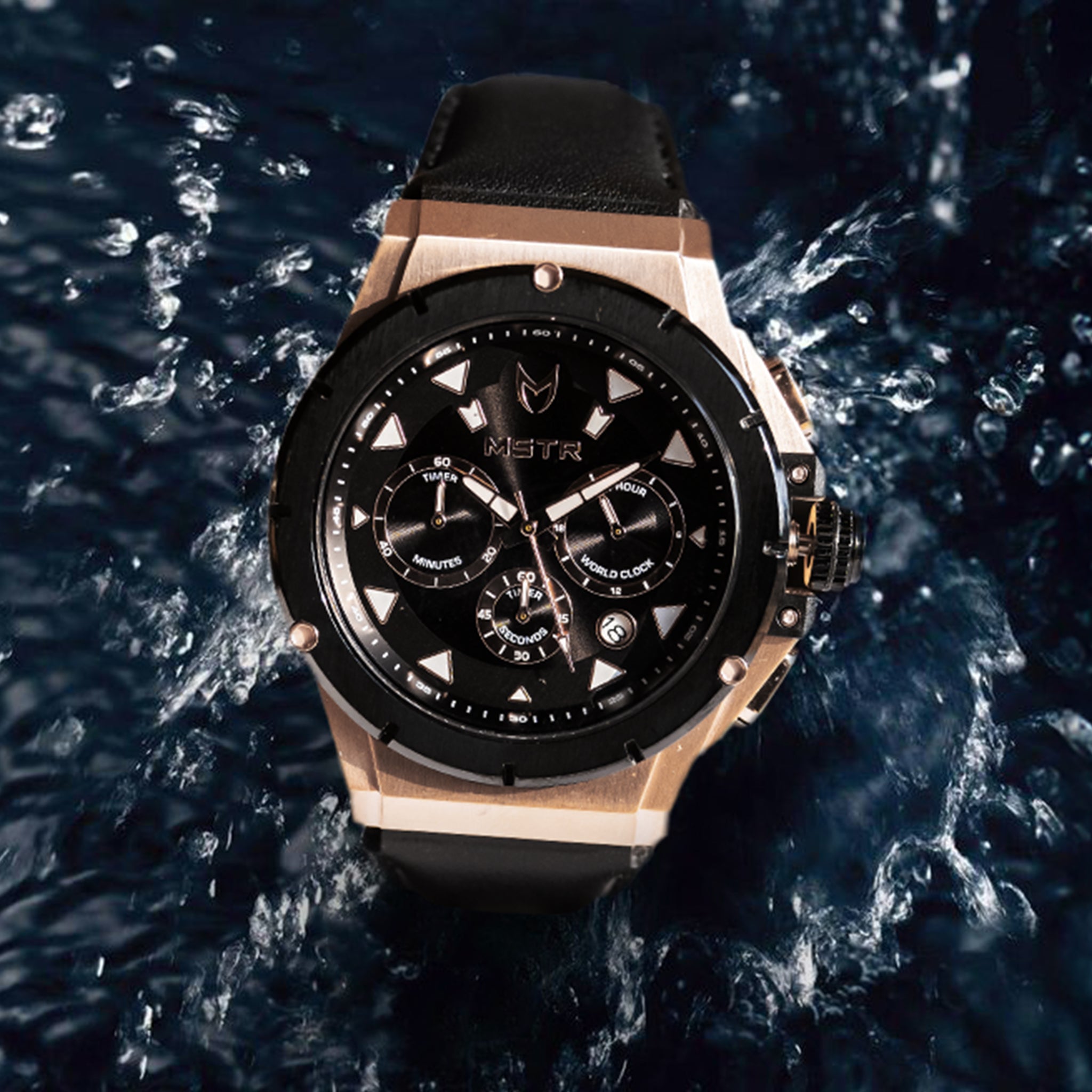 AM297RB - ROSE GOLD MK WATCH