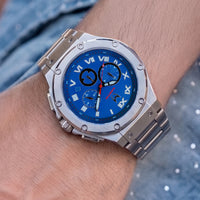 Thumbnail for AM1054SS - AMBASSADOR SILVER / LA BLUE STEEL WATCH
