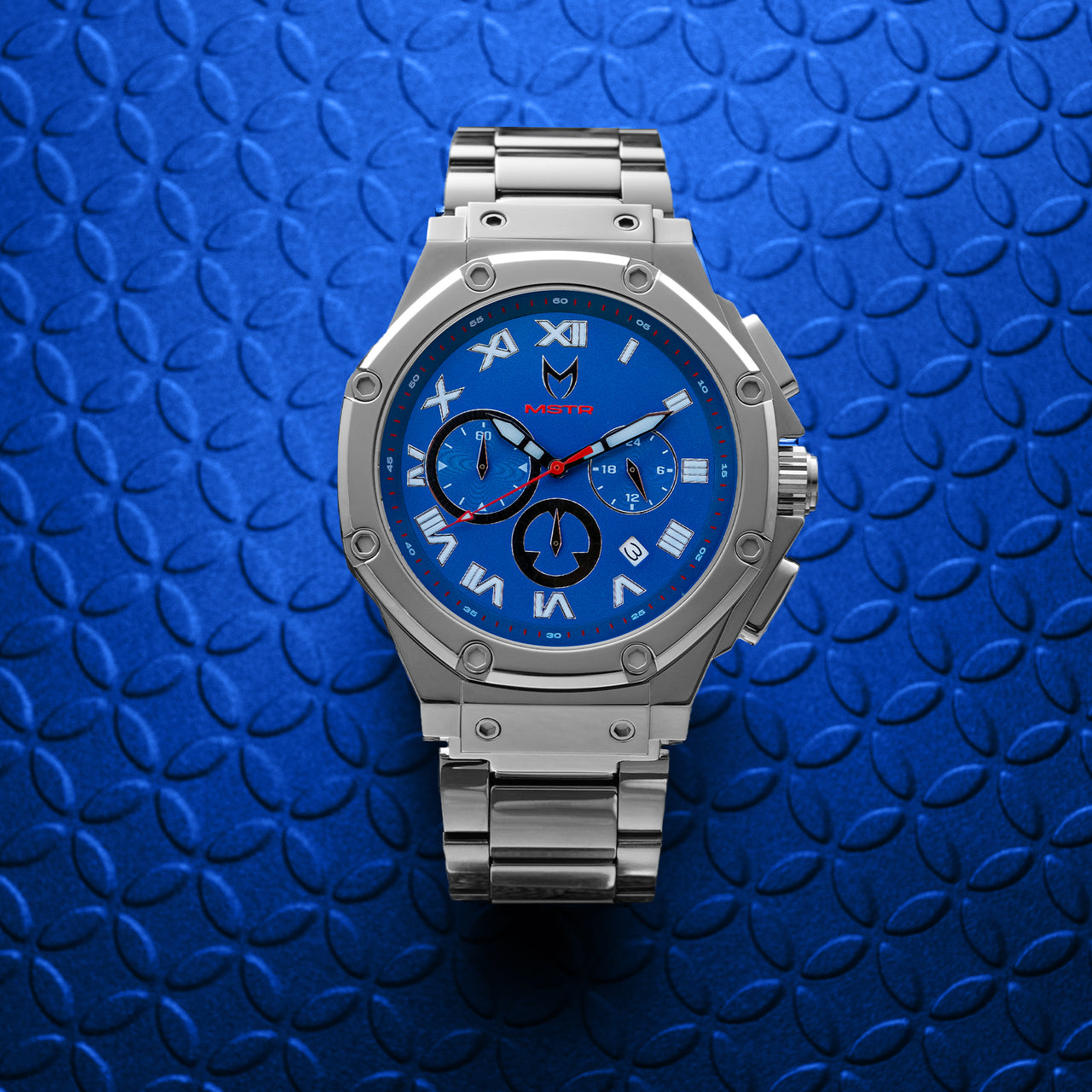 AM1054SS - AMBASSADOR SILVER / LA BLUE STEEL WATCH