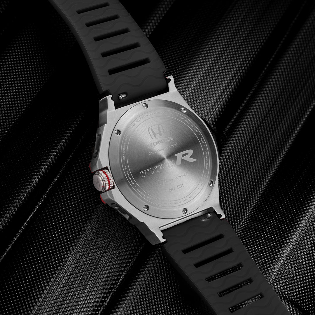AM284TR-LB - MK Honda Type R Silver Watch