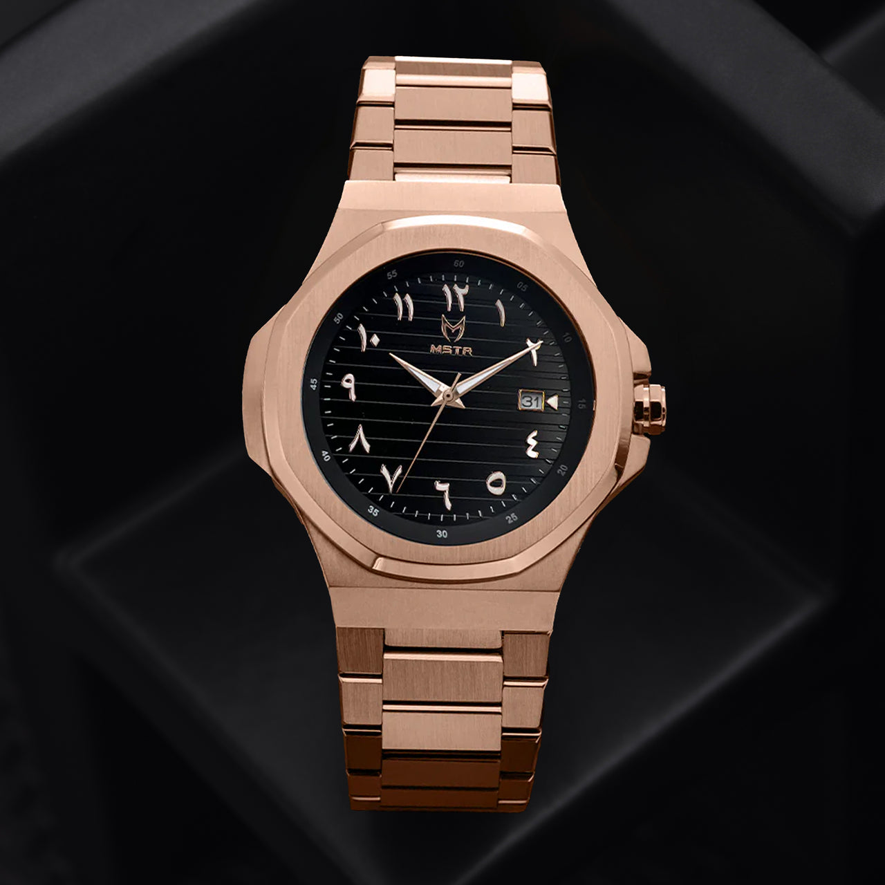 DS105SS - DAY TRIP STEEL ROSE GOLD WATCH
