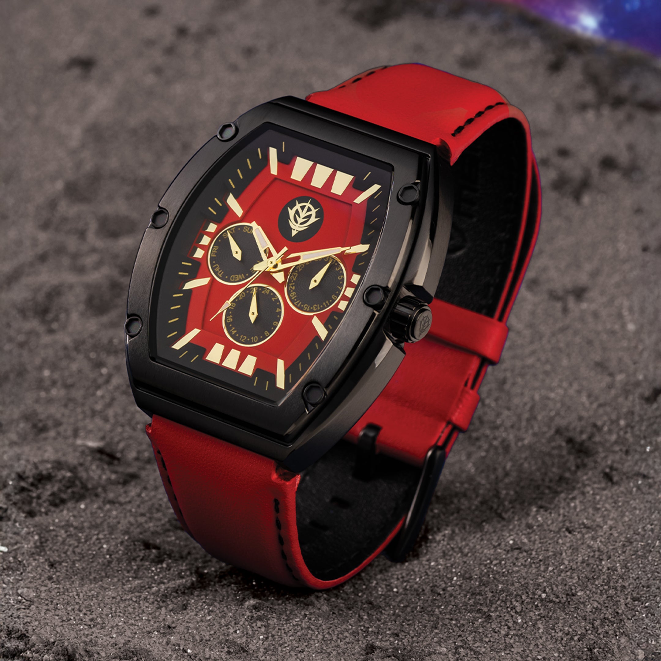 MS-06S CHAR'S ZAKU MS GUNDAM WATCH