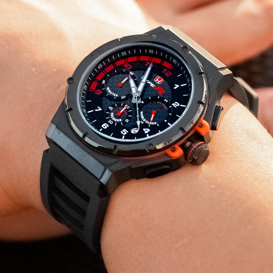 AM285TR - MK CRYSTAL BLACK TYPE R WATCH – MSTR