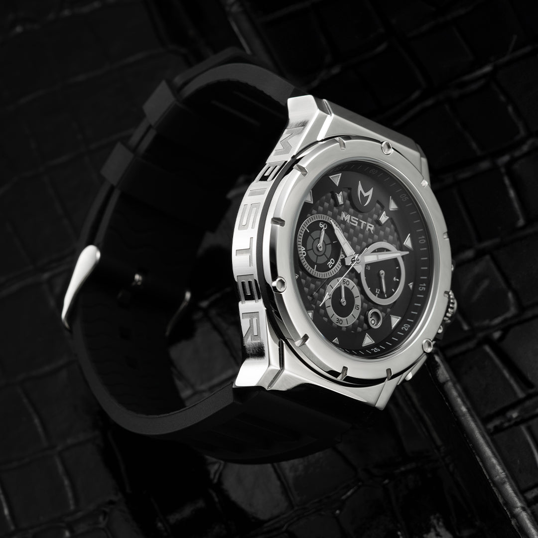 AM278PRB - MK SILVER POLISHED WATCH MSTR