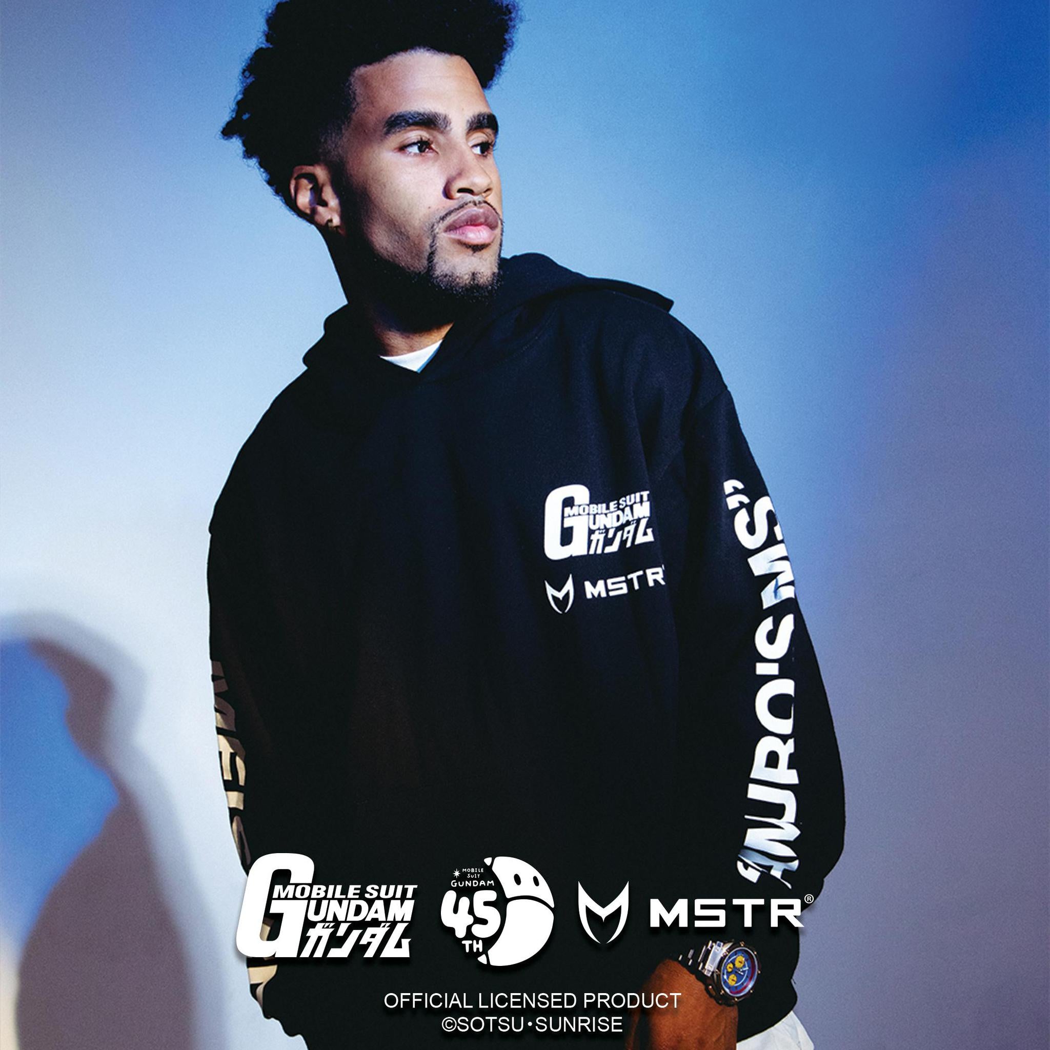 GUNDAM HOODIE: AMURO BLACK