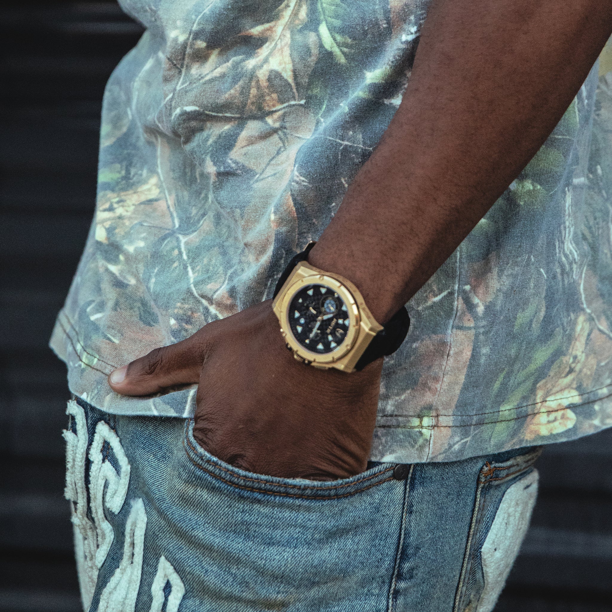 AM296RB - GOLD MK WATCH