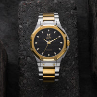 Thumbnail for silver and gold watch front shot