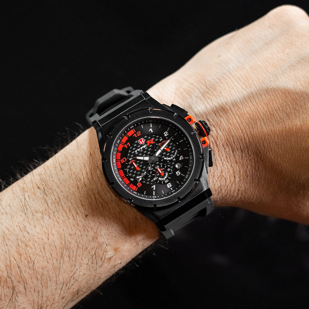 AM285TR - MK CRYSTAL BLACK TYPE R WATCH – MSTR