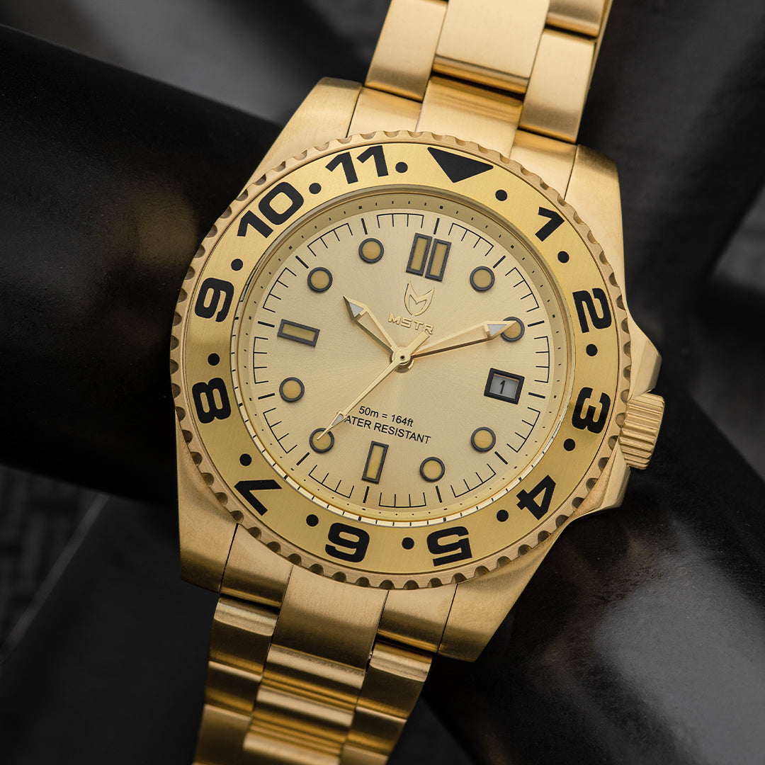 VO114SS - VOYAGER GOLD WATCH