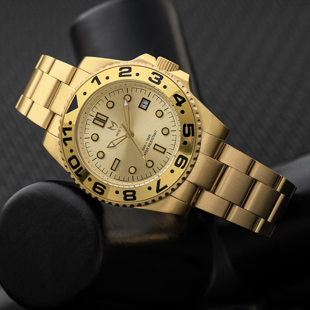 VO114SS - VOYAGER GOLD WATCH