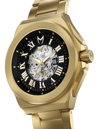 Thumbnail for MSTR Noble Automatic NO111SK gold watch side render 