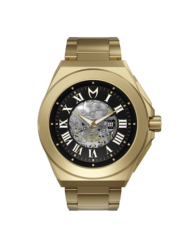 MSTR Noble Automatic NO111SK  gold watch front render 