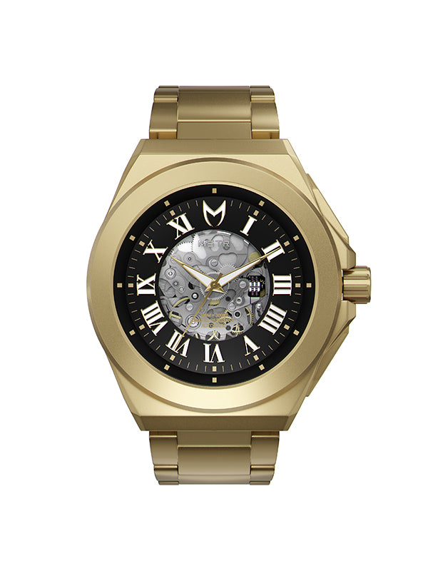 MSTR Noble Automatic NO111SK  gold watch front render 