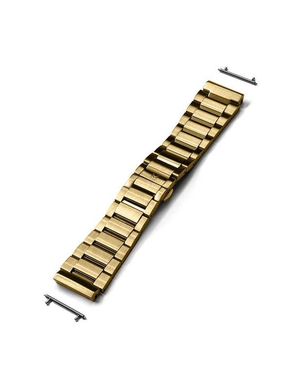 SB230SS CHAMPAGNE GOLD STEEL BAND
