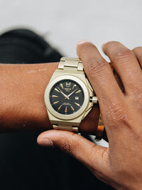 Thumbnail for NO114SS - NOBLE GOLD / BLACK WATCH