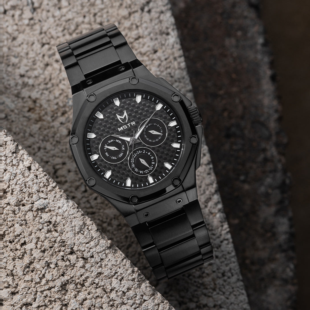 all black 41mm watch