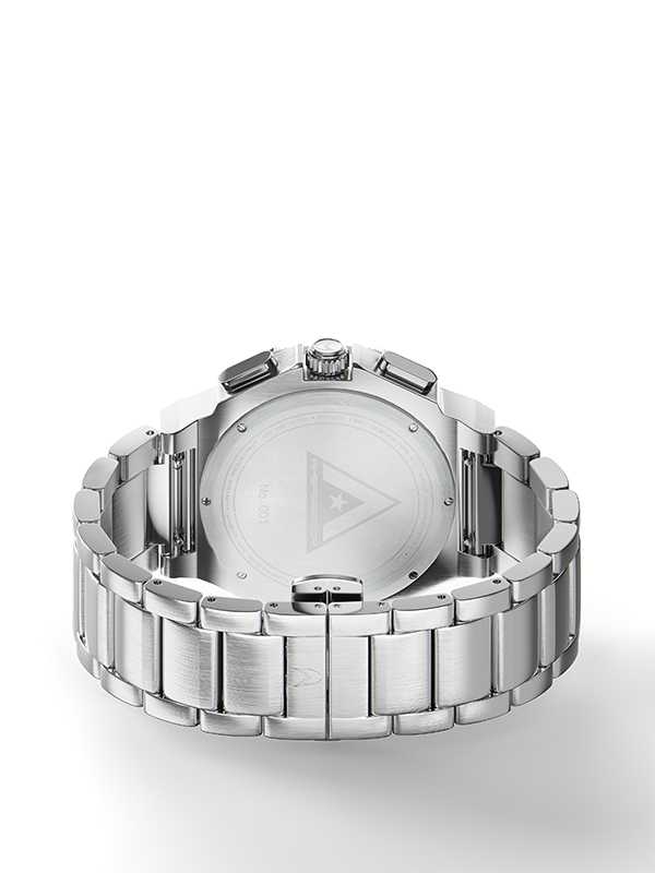 AM162SS - AMBASSADOR SILVER / BLACK / SS BAND