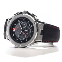 Thumbnail for AM237TR - MK3 SILVER / BLACK CF / LEATHER BAND (Honda Type R)