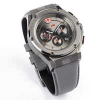Thumbnail for AM247TR - MK3 TITANIUM / GRAY / LEATHER BAND