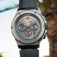 Thumbnail for AM247TR - MK3 TITANIUM / GRAY / LEATHER BAND