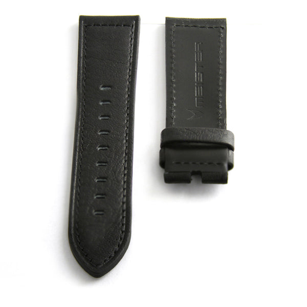 MSTR AVIATOR BAND - BLACK LEATHER