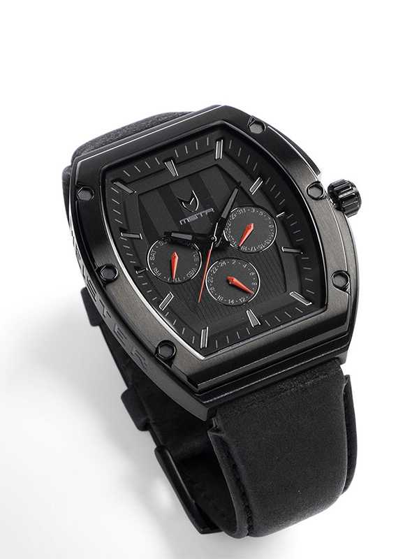 Major Watch Silver Steel Blue Face Steel Band (MJ118SW) Meister