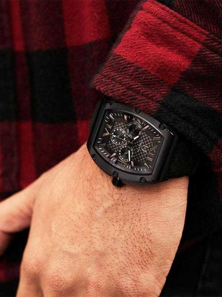 Major Watch : Black Steel | Black Face | Steel Band (MJ105SS) – MSTR