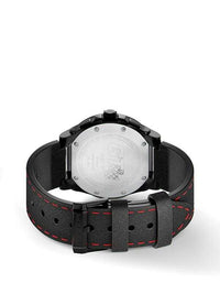 Thumbnail for GT003LB - GT BLACK / BLACK / LEATHER BAND