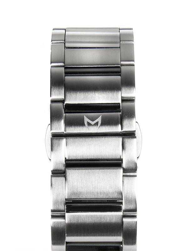 AM162SS - AMBASSADOR SILVER / BLACK / SS BAND