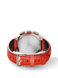 Thumbnail for AM177CB - AMBASSADOR ROSE GOLD / RED / CROC STYLE BAND