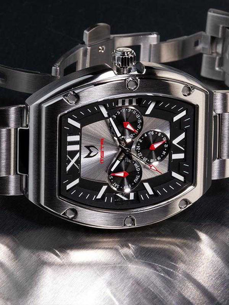 Major Watch : Silver Steel | Silver Face | Steel Band (MJ124SS) – MSTR