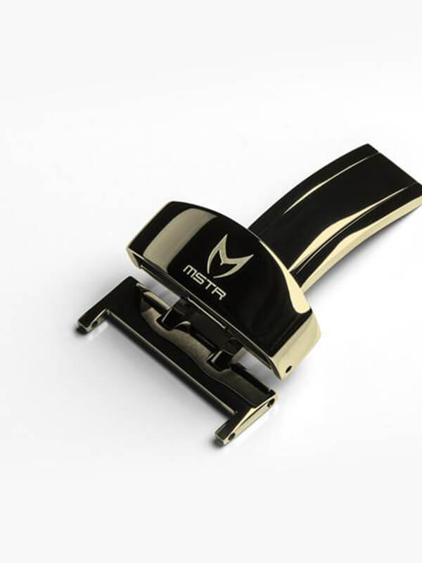 MSTR AMBASSADOR BUTTERFLY CLASP - CHAMPAGNE GOLD