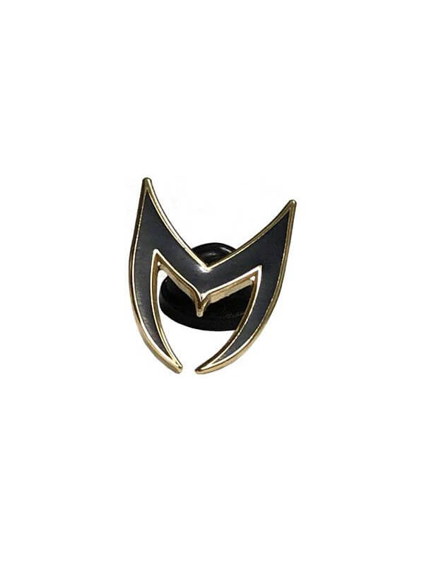 PIN101 - "M" LOGO PIN / BLACK GOLD
