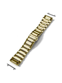 Thumbnail for SB267SSP - 18K GOLD POLISHED SLIM STEEL BAND 18MM