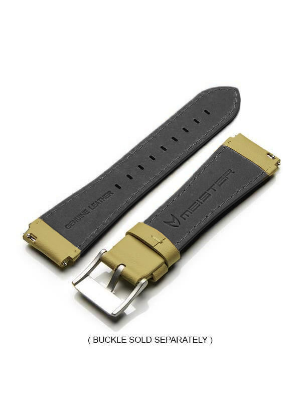 SB253SD - OLIVE LEATHER BAND / OLIVE STITCH