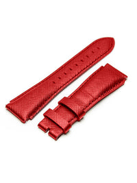 Thumbnail for SB255SB - RED ITALIAN LEATHER BAND / RED STITCH