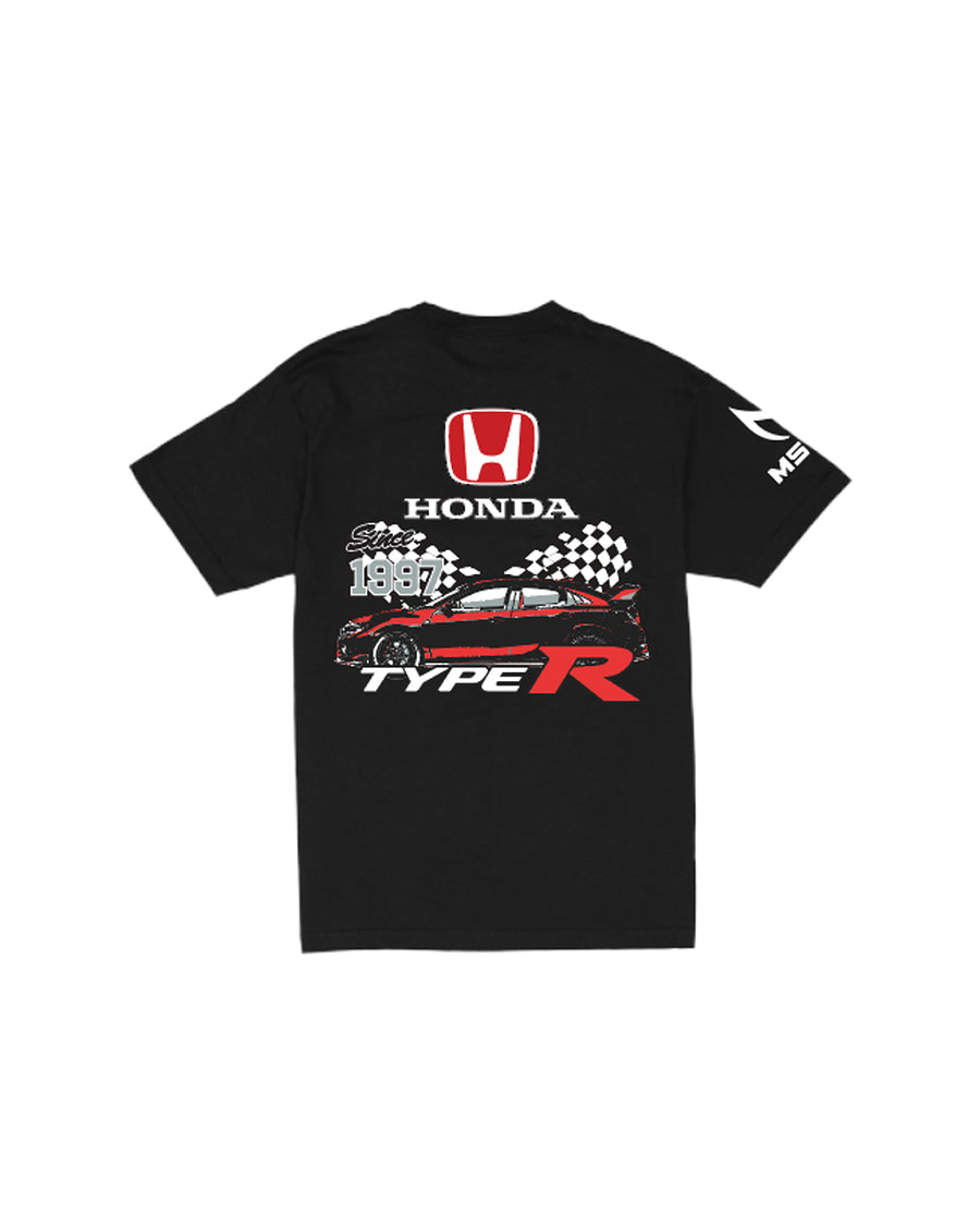 TYPE R RACER TEE - BLACK