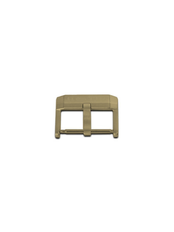 UB121 U-BUCKLE / KHAKI SANDBLASTED 18MM