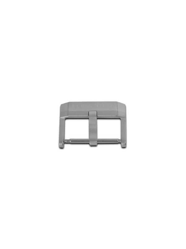 UB114 U-BUCKLE / SILVER SANDBLASTED 20MM