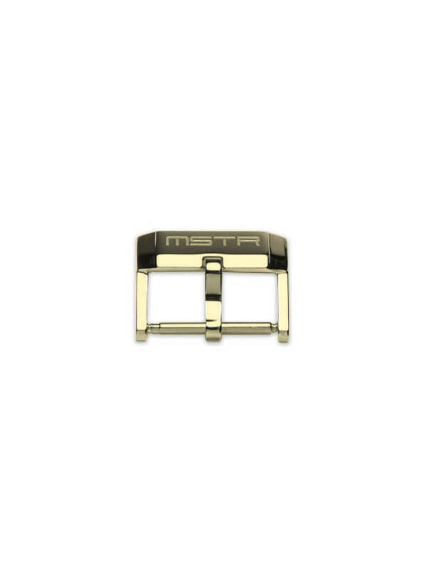 UB126 U-BUCKLE / 18K GOLD POLISHED 18MM