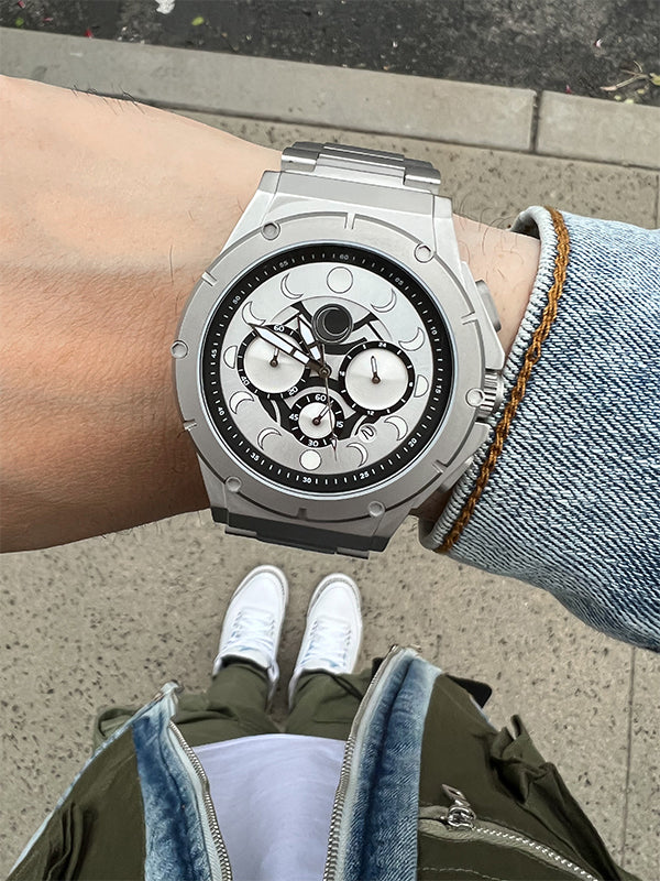 AM278MV - MK4 MOON KNIGHT SILVER WATCH