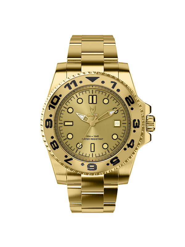 MSTR Voyager VO114SS Gold front watch render