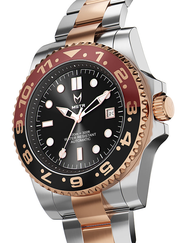 VO117SS - VOYAGER SILVER / BROWN WATCH