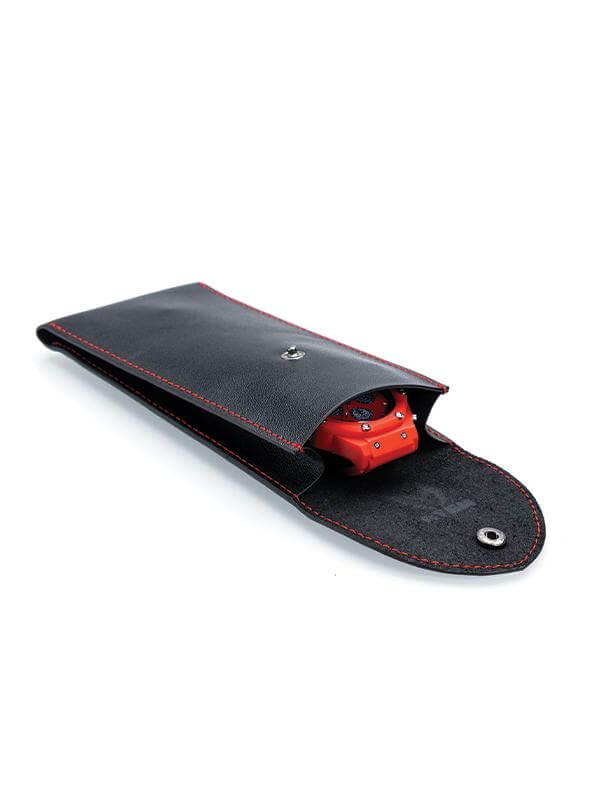 WTP120 - WATCH POUCH BLACK/RED (1)