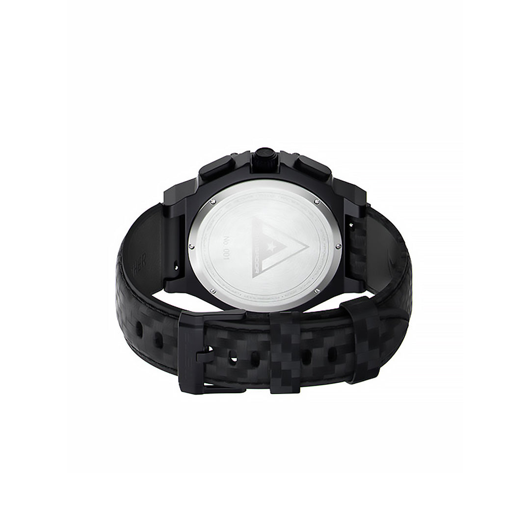 MSTR Ambassador 1036CF Black watch with carbon fiber band back render
