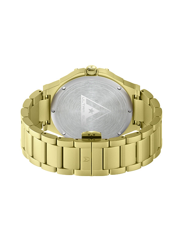 MSTR Ambassador Ultra Slim AU141MV2 gold back watch render