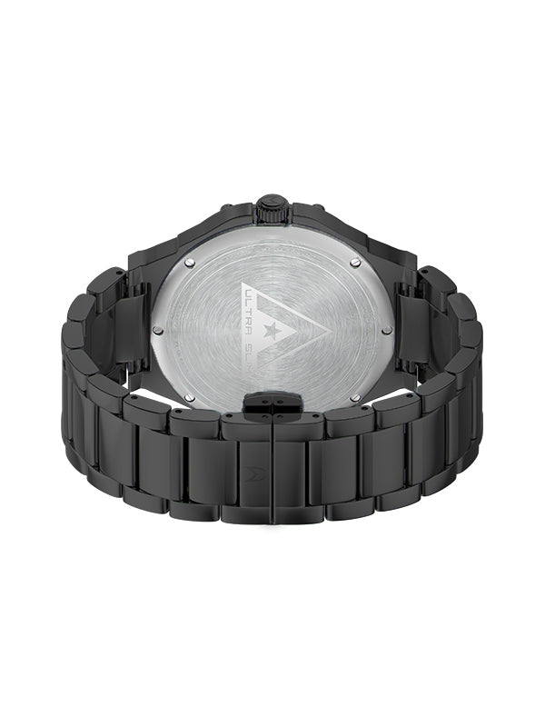 MSTR Ambassador Ultra Slim AU140MV2 gunmetal back watch render